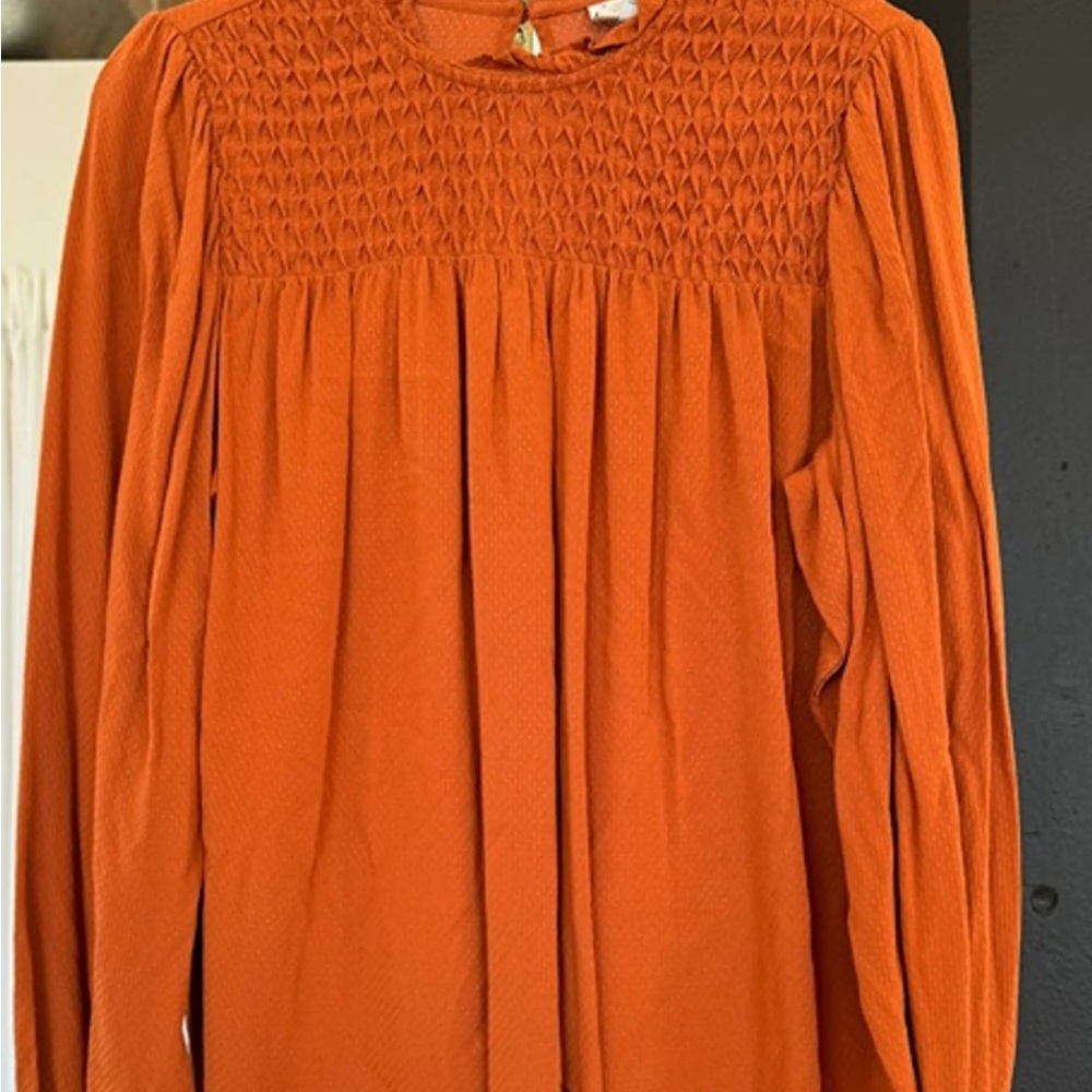 A new day Women's T’shrit   Burn Orange  Top size M